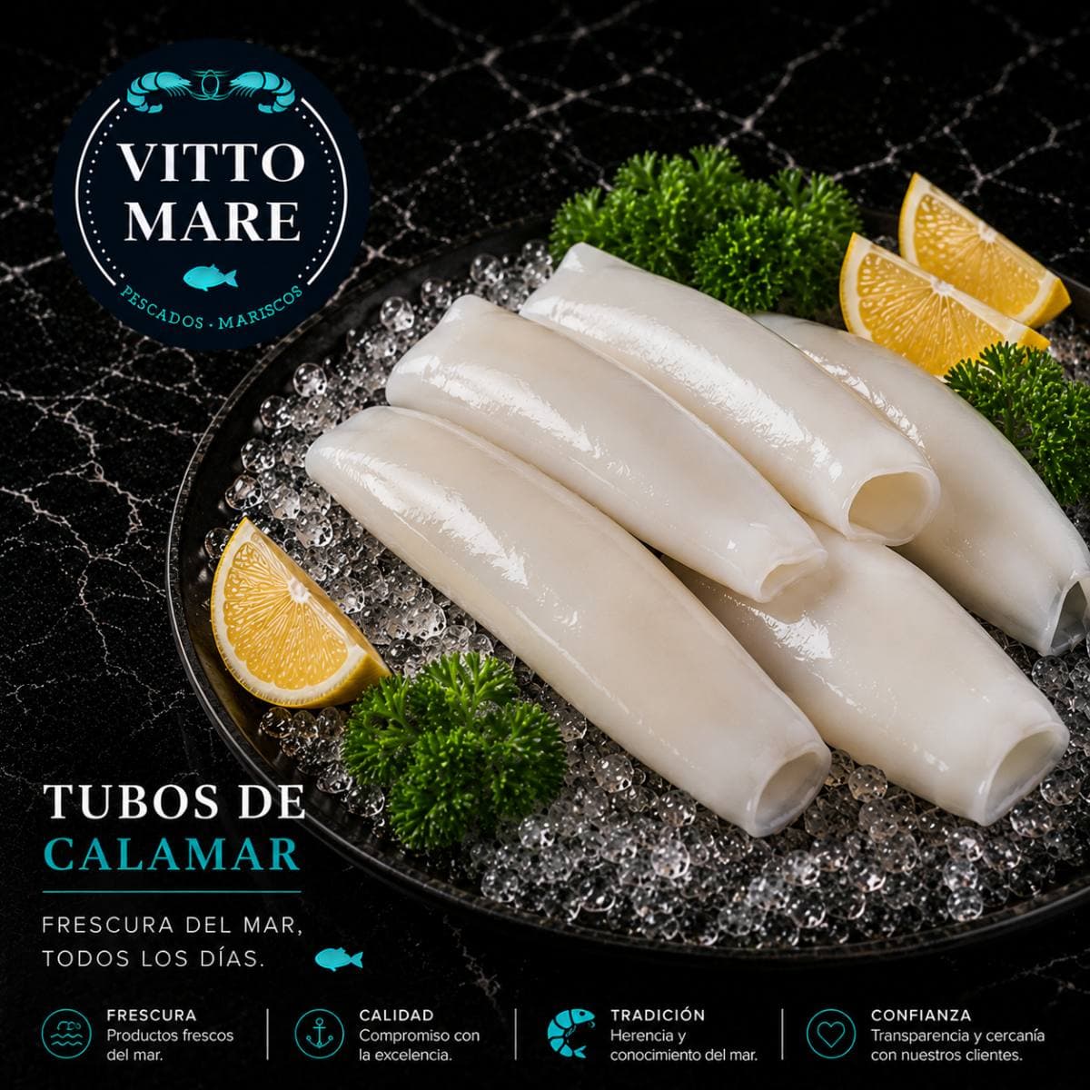 Tubos de Calamar
