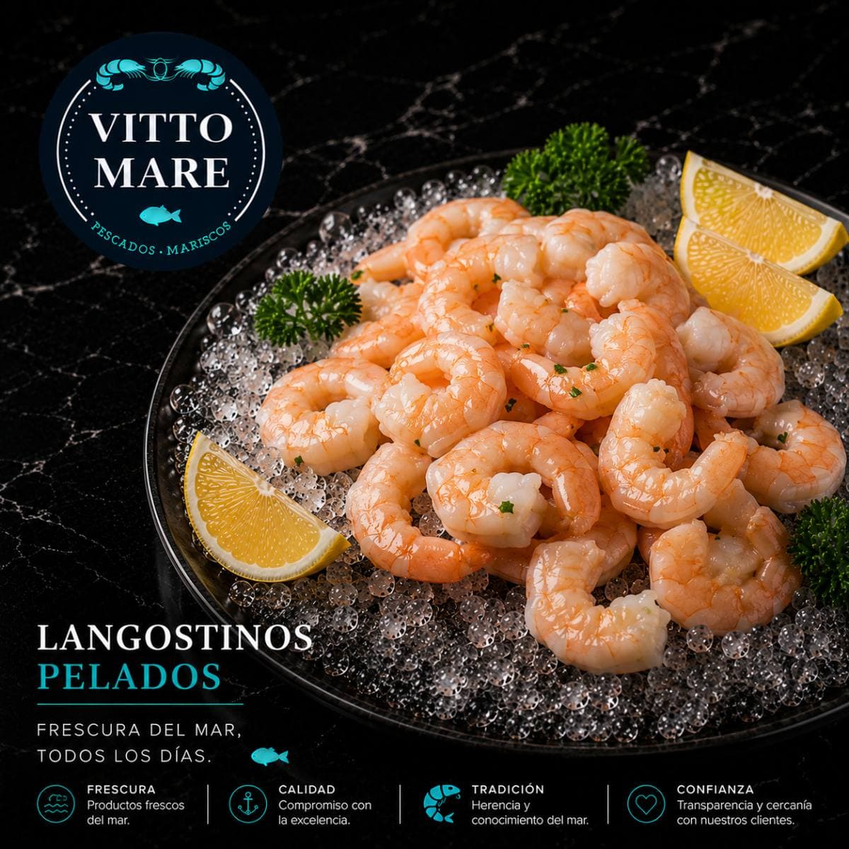 Langostinos Pelados